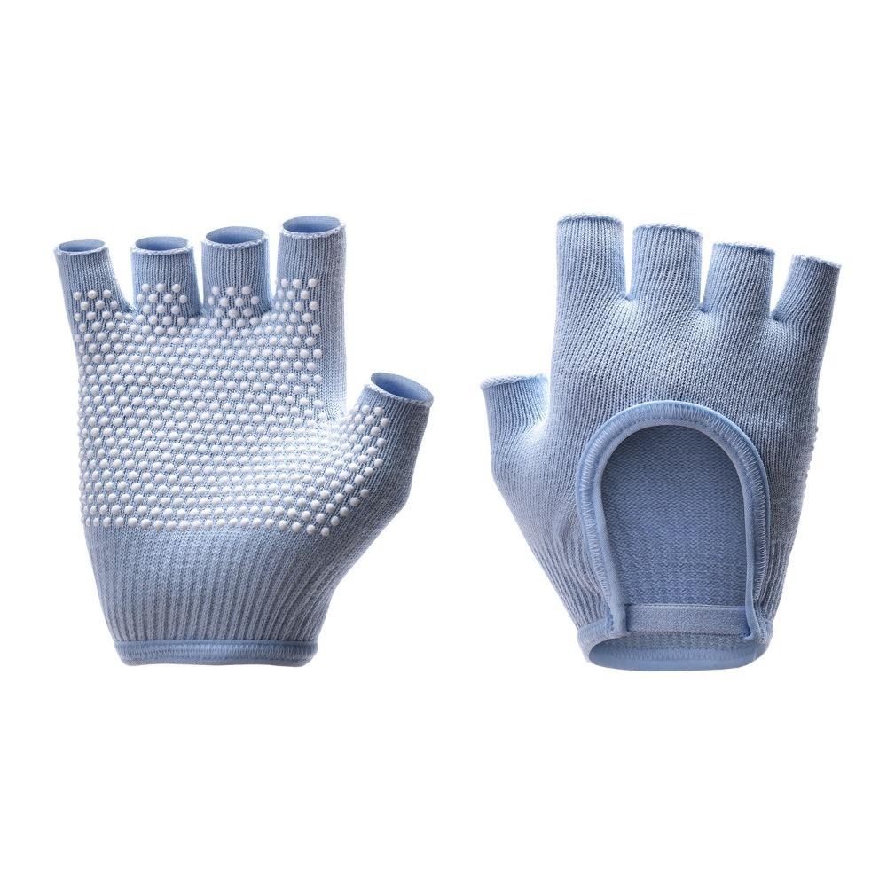 Breathable Half Finger Yoga Antislip Gloves Half Finger Pilates Sports Fishing Gloves  Unisex