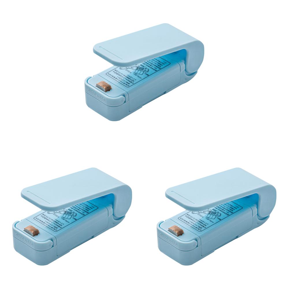 Mini Heat Sealing Machine Battery Powered Package Bags Sealer Portable Hot Bag Packaging Sealing Machine Handheld for Food Snack