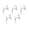 Without Piercing Lip Rings Sturdy Stainless Steel Imitation Lip Jewelry Secure Clip Designs for Sensitive Skin