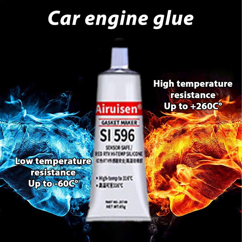 300ml Super Car Glue For Metal Removable Universal Liquid Gasket Sealer High Temp Adhesive Glue For Auto Engine Sealant Supplies