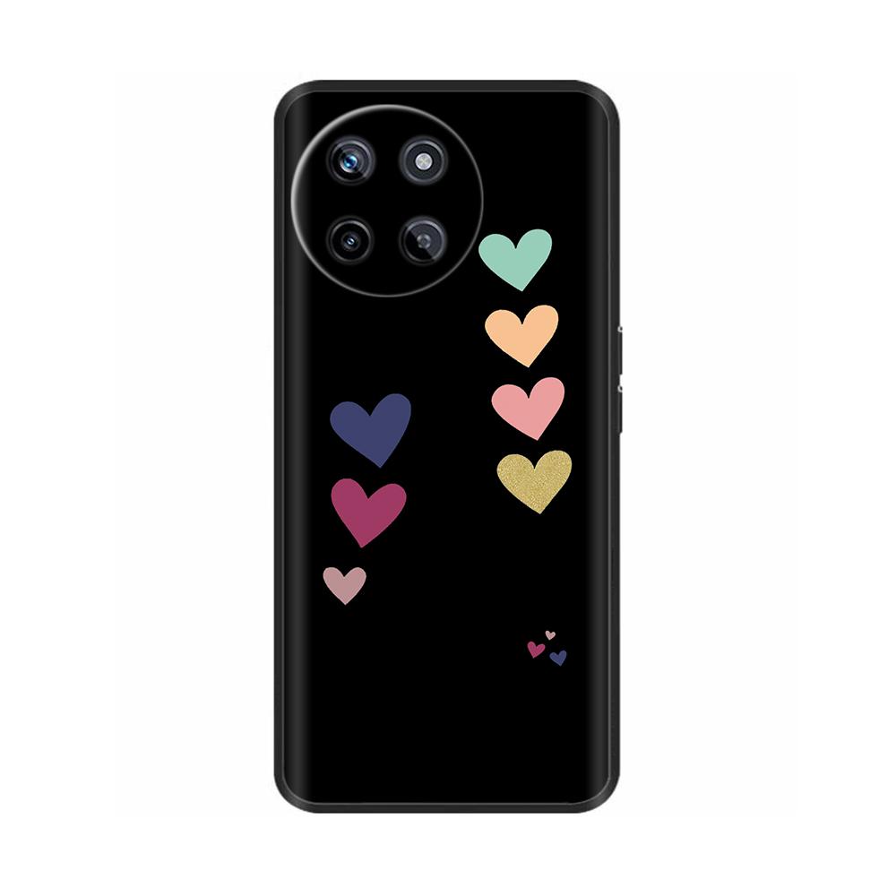 For Realme 11 4G Case Global Luxury Painted Cover for Realme 11 4G 6.4'' Shockproof Shell for Realme11 4G Soft Cases Capas Coque