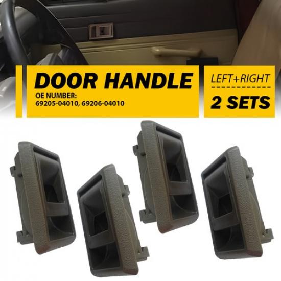 4X Door Handle Inner Indoor For Right Toyota 1995-2000 Left Tacoma Brown