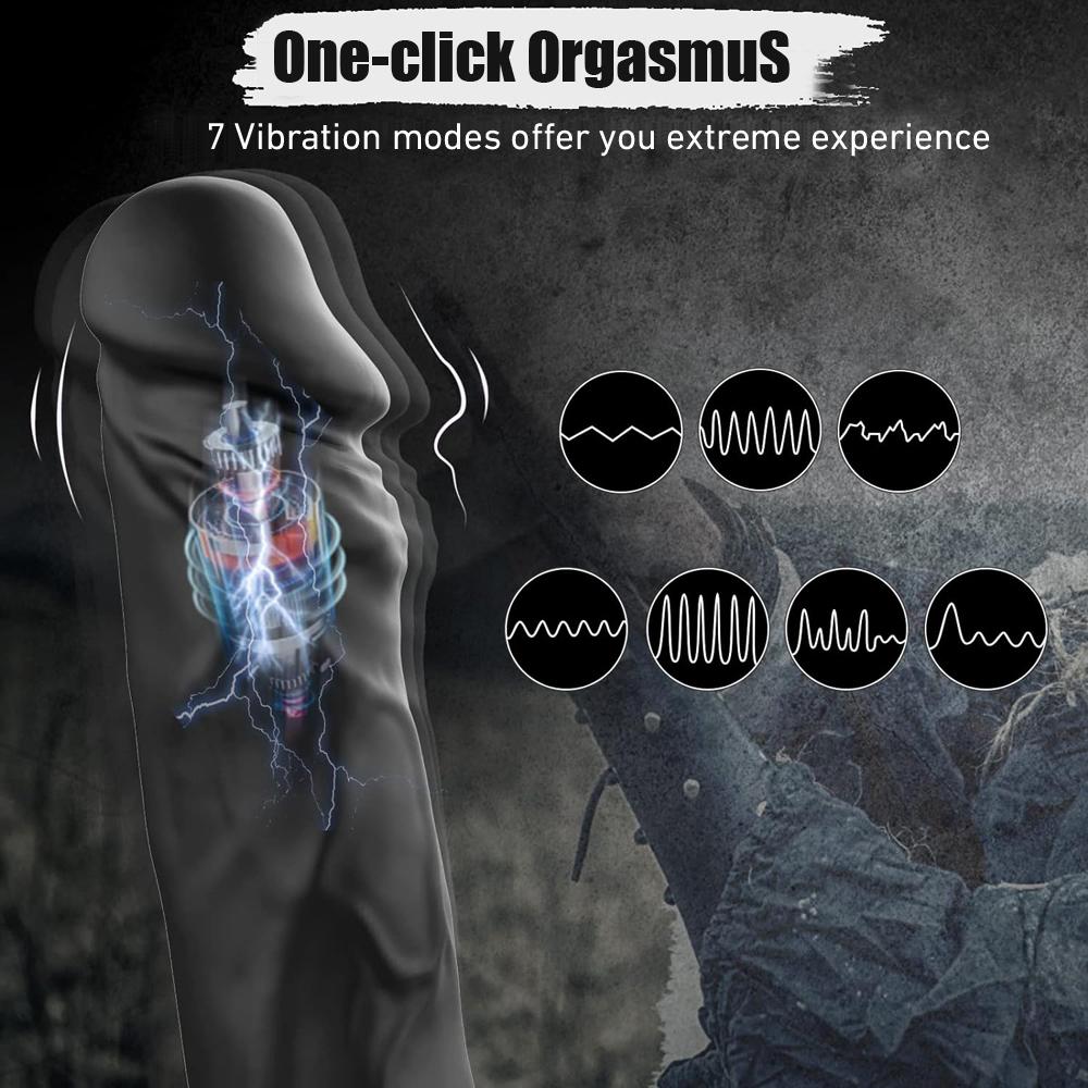 Realistic Dildo Rechargeable Clit Vibrator G-Spot Massager Sex Toys for Women Masturbator
