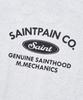 SAINTPAIN Sp Saint Ellipse Logo Crewneck - Ash Melange
