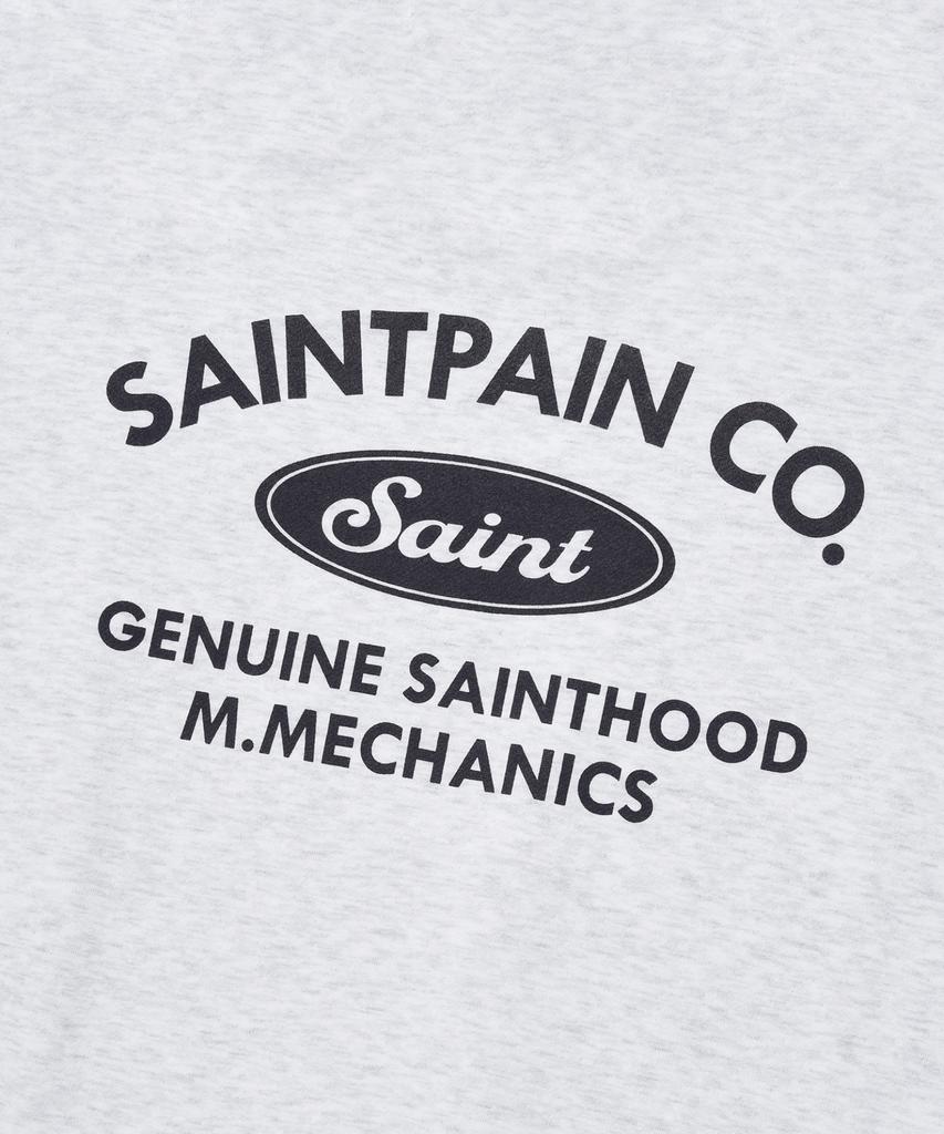 SAINTPAIN Sp Saint Ellipse Logo Crewneck - Ash Melange