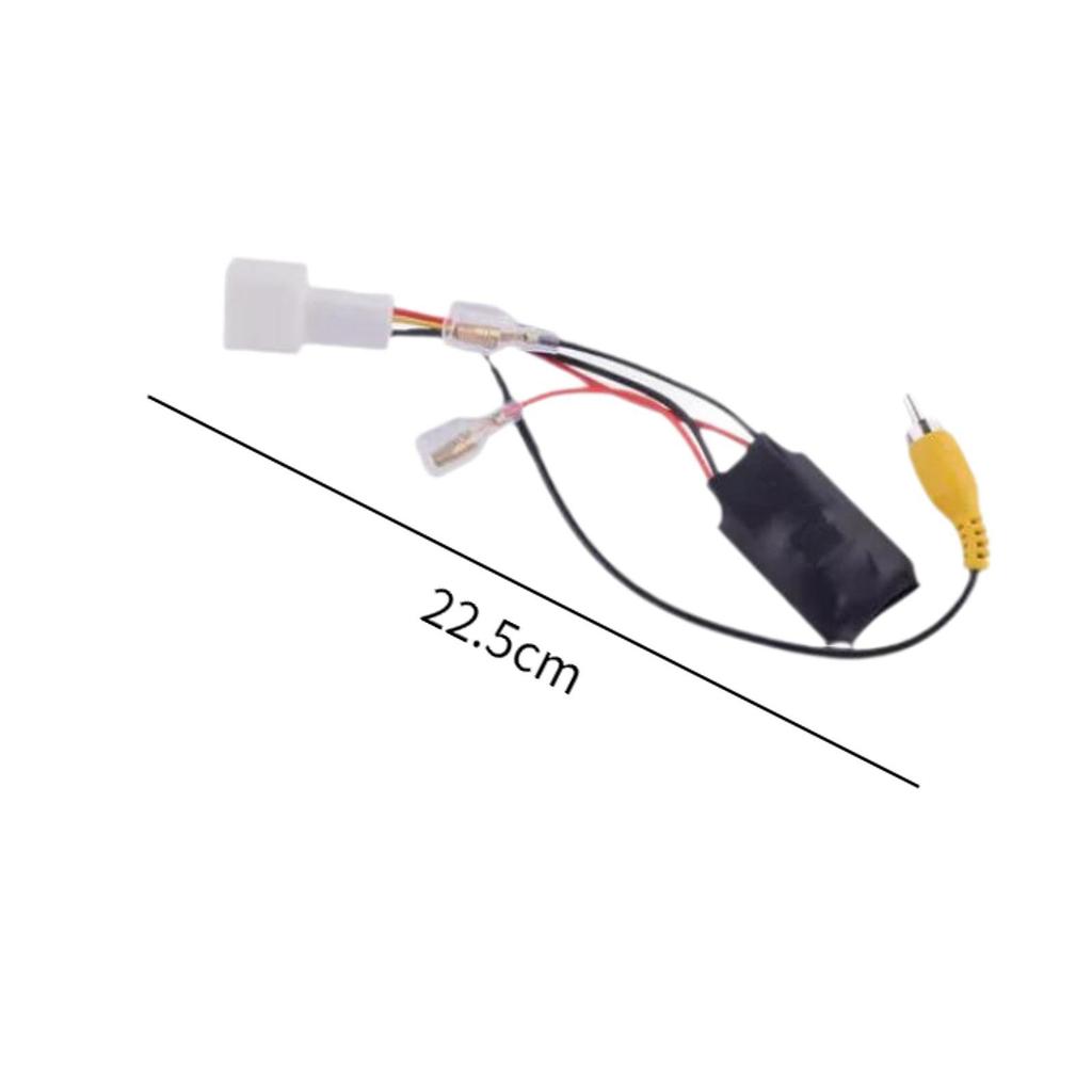 Automotive Backup Camera Wiring Harness Plug Durable Plastic Metal Connector for Toyota for camry 2000 Rear View