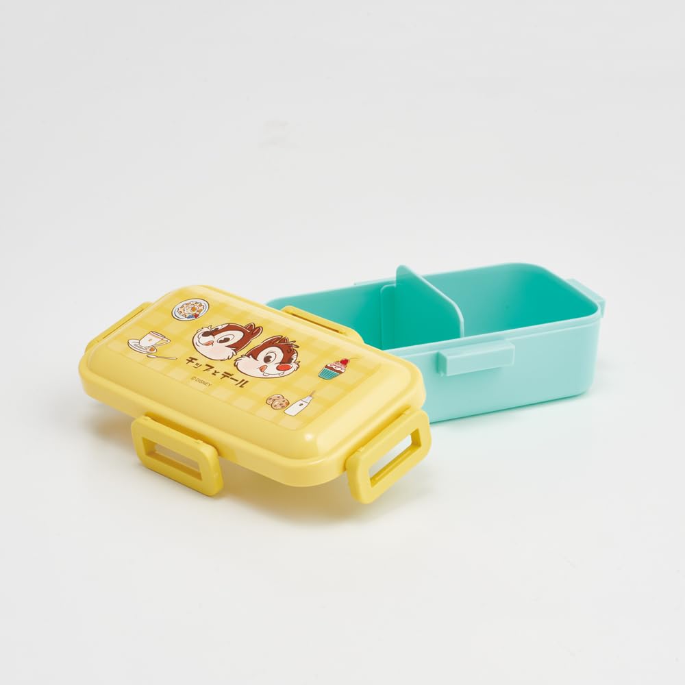 Skater Bento Disney Chip Dale Cafe Retro Soft Domed Made In Box, & Style, 530ml, Antibacterial, Filling, Lid, Women's, Japan, PFLB6AG-A
