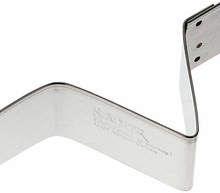 Emporte-pièce - 050082 - 6 branches - Fer blanc - 18 x 3 cm