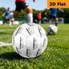 Bold Design: Big Bang Symbolism Football Suitable for Both Training and Competition Outdoor Sports Very Elastic No. 5 Football Entertainment