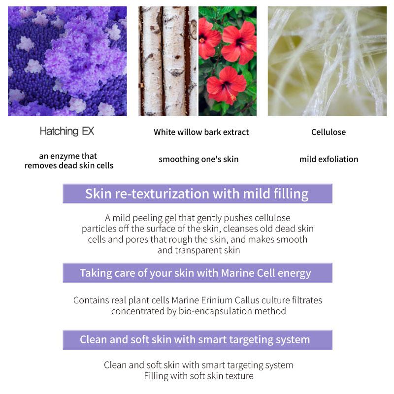 The Saem CELL RENEW Bio Micro Peel Soft Gel 160ml Scrub Peeling Dead Skin Care Moisture Soothing Moisturizing