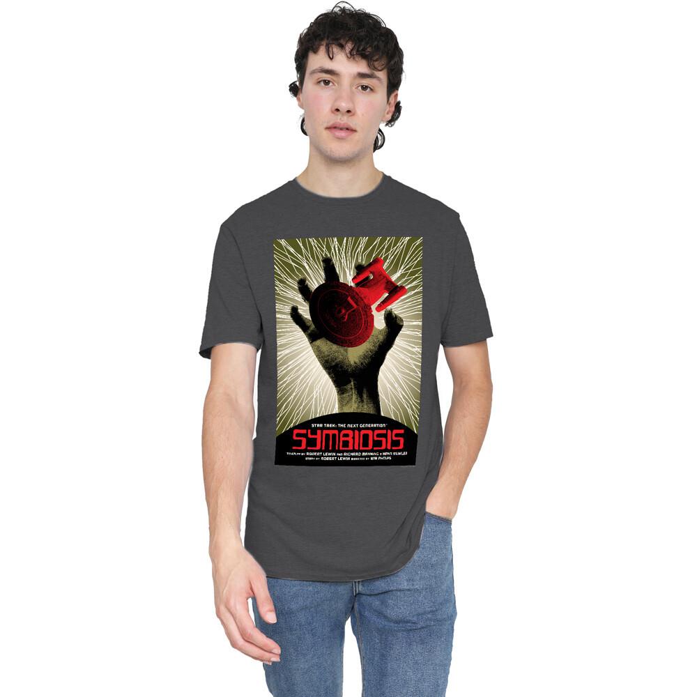 Star Trek TNG Season 1 Episode 22 T-Shirt S-2XL Charcoal S