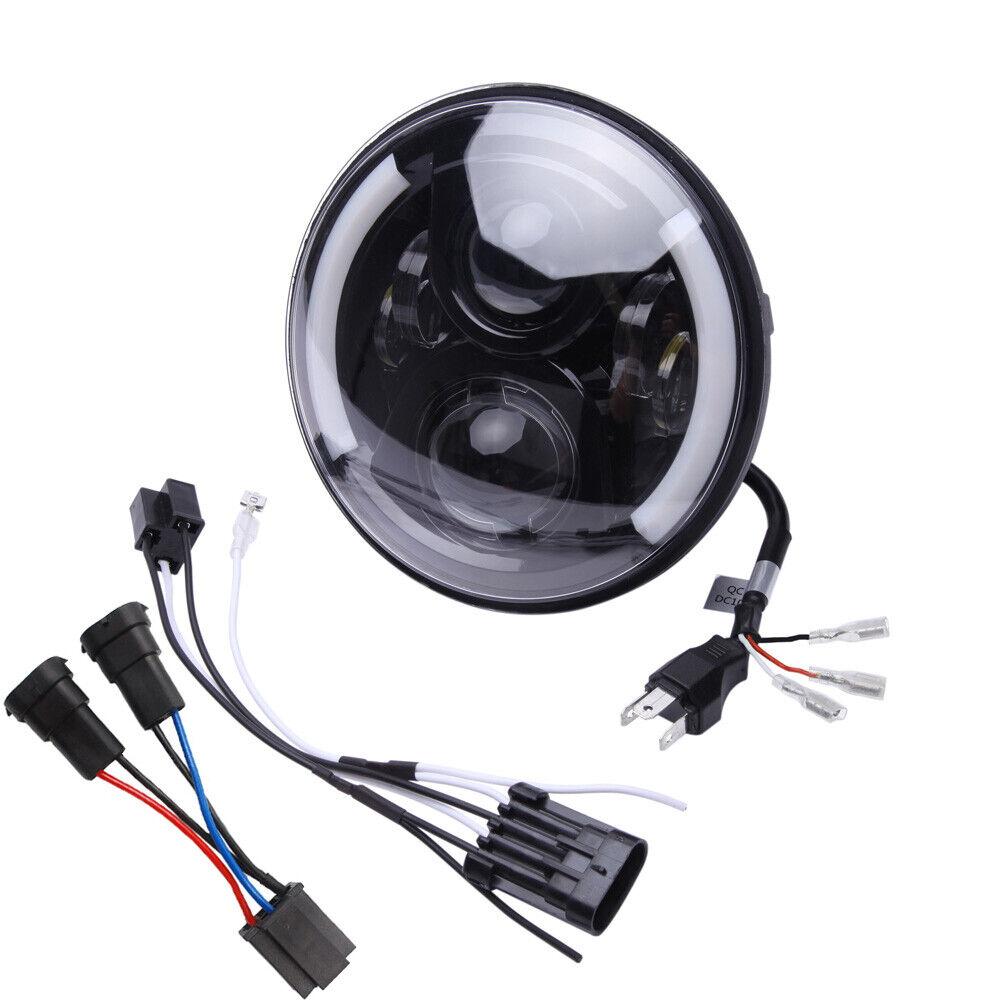 1pcs Motorcycle 7 inch LED Headlight for Harley Electra Glide Ultra Limited Ultra Classic Electra Street Road King