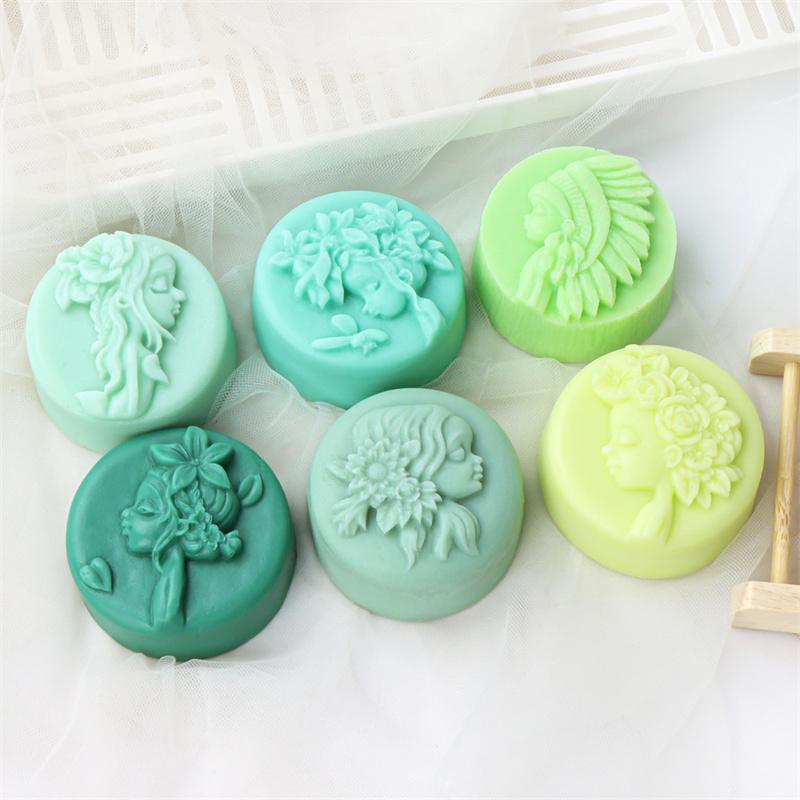 Leśna Dziewczyna Wróżka Kwiatowa Silikonowa Forma do Mydła DIY Elf Anioł Dziewczyna Świeca Żywica Gips Ręcznie Robione Mydło Wosk Glinka Artystyczne Rzemiosło Wystrój Domu