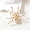 Brooch Spider Necklace Opening Ring Insect Ear Studs Chic Exaggerated Spider Jewelry Set  Party