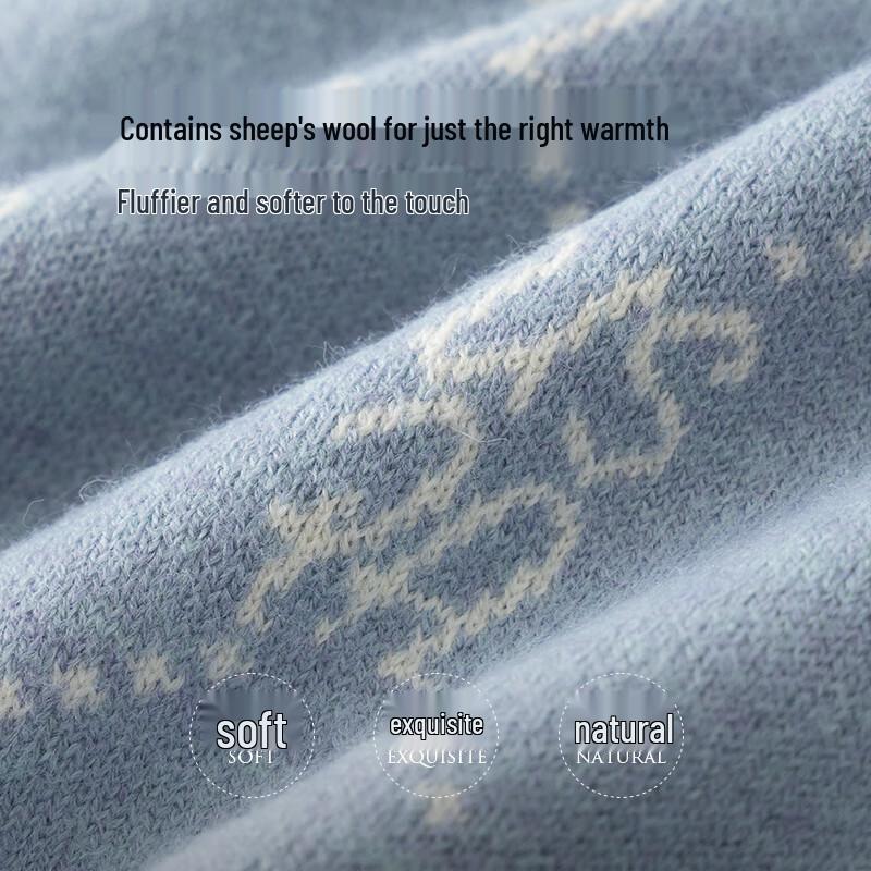 U.S. POLO ASSN. Women's Wool Blend Long Sleeve Knit Polo Sweater