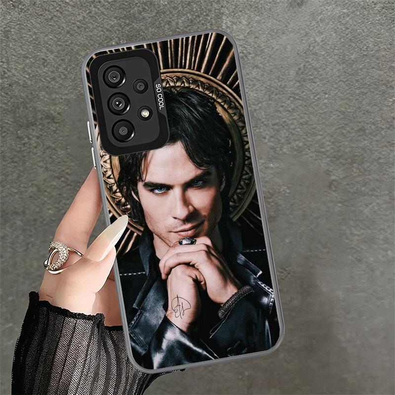 Custodia Antiurto per Telefono The Vampire Diaries per Samsung A17 A16 A15 A14 A37 A57 A36 A56 A26 A35 A55 A25 A34 A54 A24 A13 A23 A33 A5