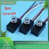 3-Pack Outdoor Luminaires with Built-in Photoelectric Controller SR-05 Light Sensor 100-277V