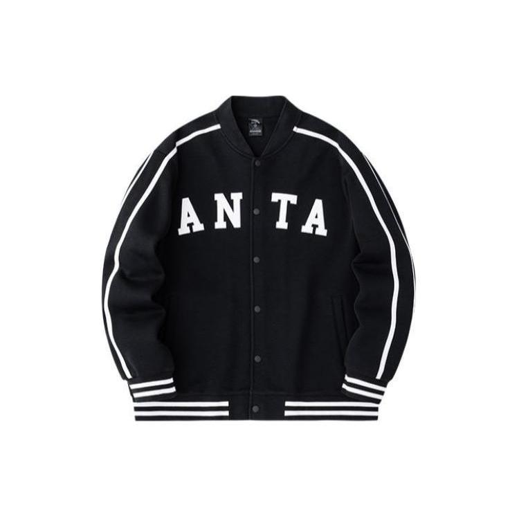 Anta Life Collection Baseball Jacket Unisex Basic Black 952418711-3 S