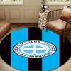Atletico Belgrano Crest Round Mat, Anti-slip Circle Carpet Chair Rug For livingroom,Bedroom, Doormat Home Decor Gift Christmas Gifts
