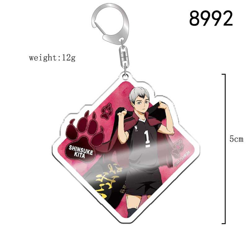 Haikyuu!! Schlüsselanhänger aus Acryl: Hinata Shoyo & Kageyama Anhänger