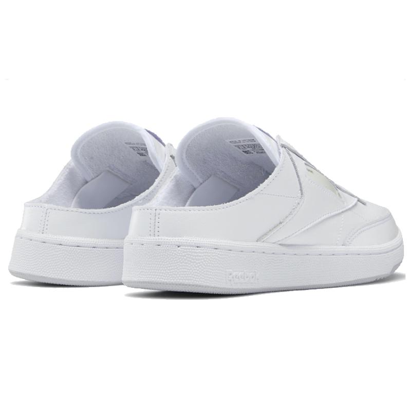 Reebok Club C Laceless Mule Beams White Sneakers GX3853