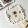 Reusable Jewelry Dish Mold Flexible Silicone Plaster Tray Mold  Jewelry Dish Candle Holder