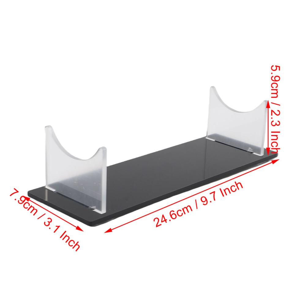 Acryl-Leuchtenschwert-Halter – Platzsparend, Multifunktional, Schwarz