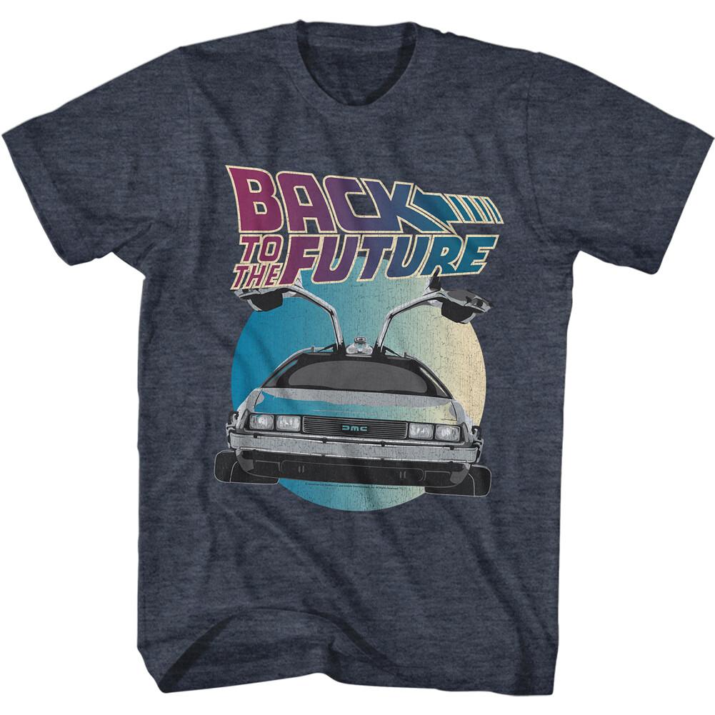 Back To The Future Movie DeLorean Transporting Men T Shirt XXXXL