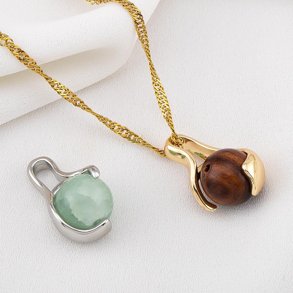 14K Gold Plated Claw Clasp Connect Bead for Jewelry Making Brass Connectors Choker Accessories DIY Necklace Findings Supplies