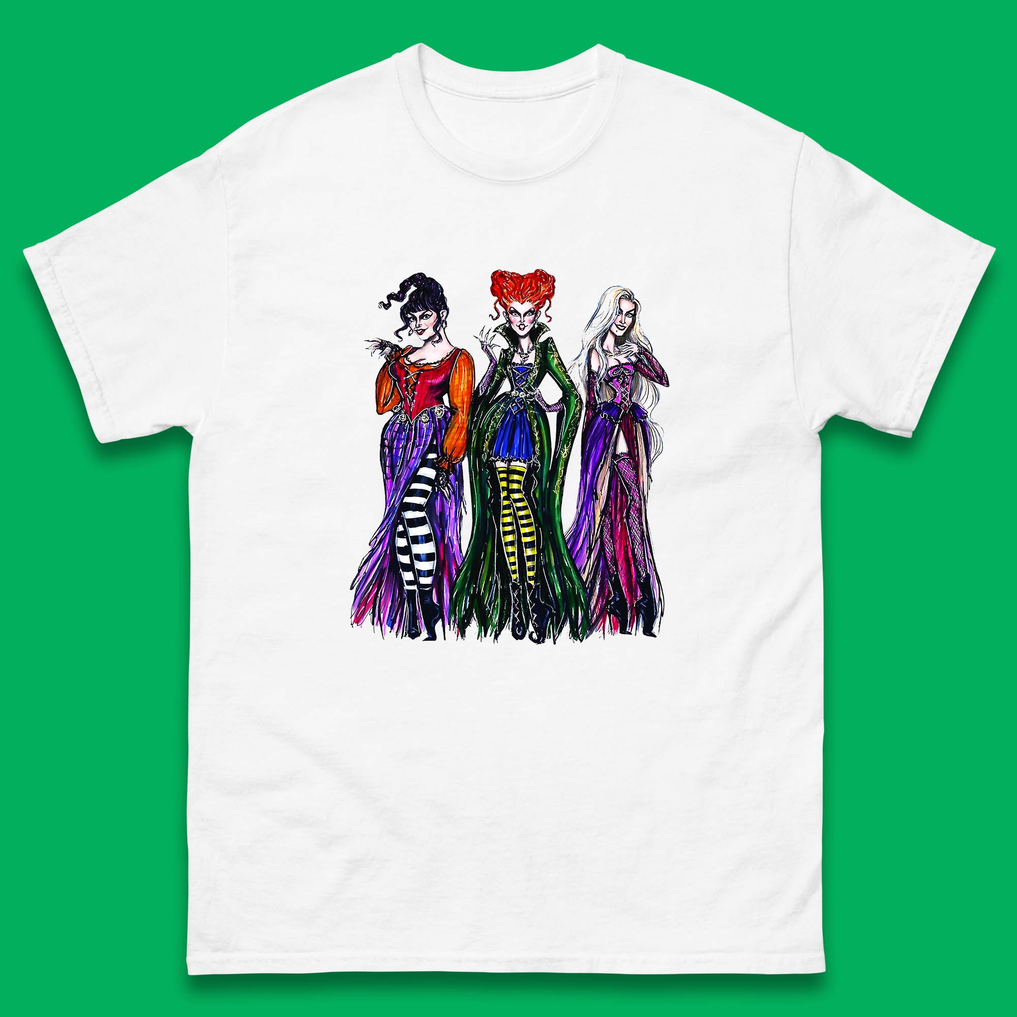 Hocus Pocus The Sanderson Sisters Mens T Shirt Womens Tops Tees M