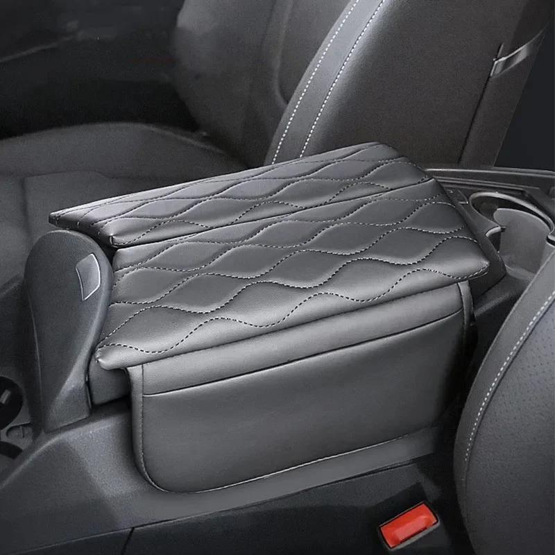 For Mercedes Benz V Class W447 2020-2022 V260 Center Console Armrest Storage Box Cushion Anti-Scratch Leather Armrest Mat Pad