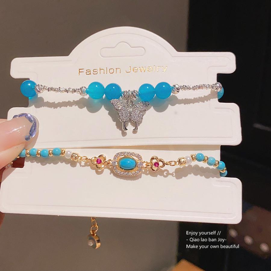 Butterfly Silver Pendant Bracelet For Women With Luxury Style Perfect For Gift Giving