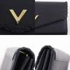 LOUIS VUITTON Portefeiulle Verry Purse M62059 Monogram Noir black leather Women Used