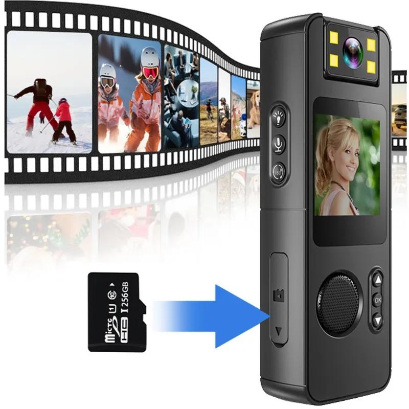 CS11 Outdoor Recorder Sports Camera Removable Magnetic Back Clip High Definition Handheld 1080p Camera Rotatable