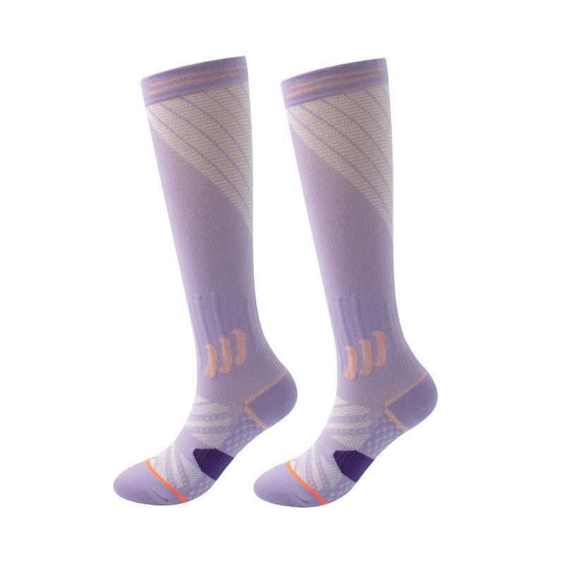 Summer Fitness Exercise Pressure Socks Massage Style Skipping Rope Yoga Calf Running Protective Muscle Compression Stocking