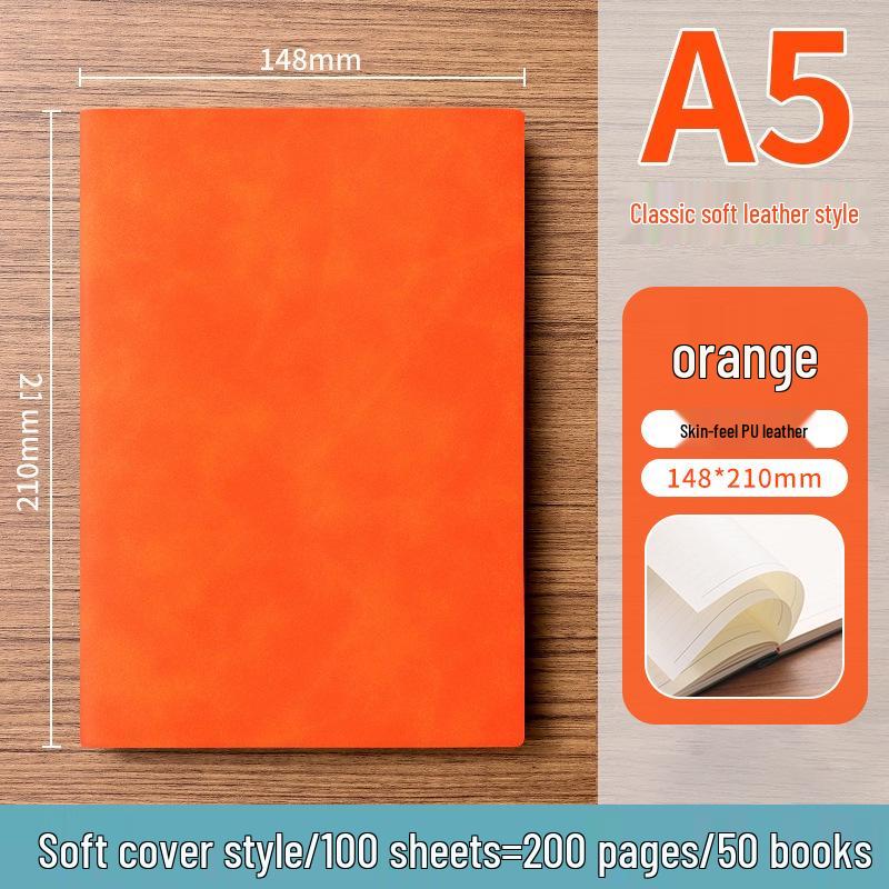 Individuelle Gestaltung eines A5-Notizblocks für das Büro mit Logo-Schnalle