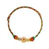 Handmade Five-Color Dragon Boat Festival Bracelet: Woven Gold Thread for Wealth & Protection - Perfect Gift for Adults & Children