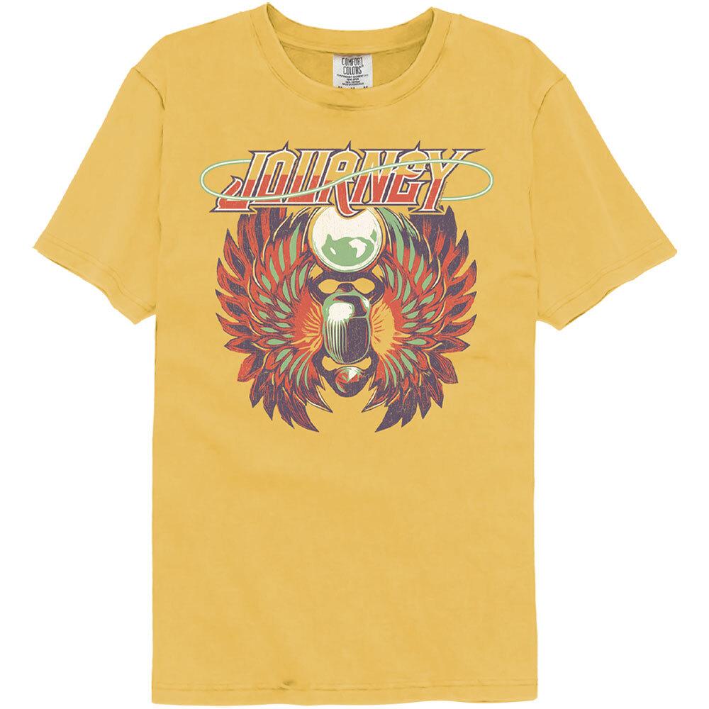 

Journey Music Band T-Shirt Segmented Colors Adult Comfort Color Music Merch Unisex T-Shirt S