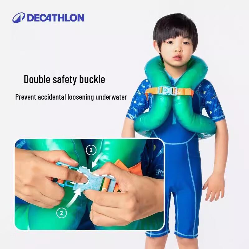 Decathlon Kids  Double Airbag Underarm Swim Float