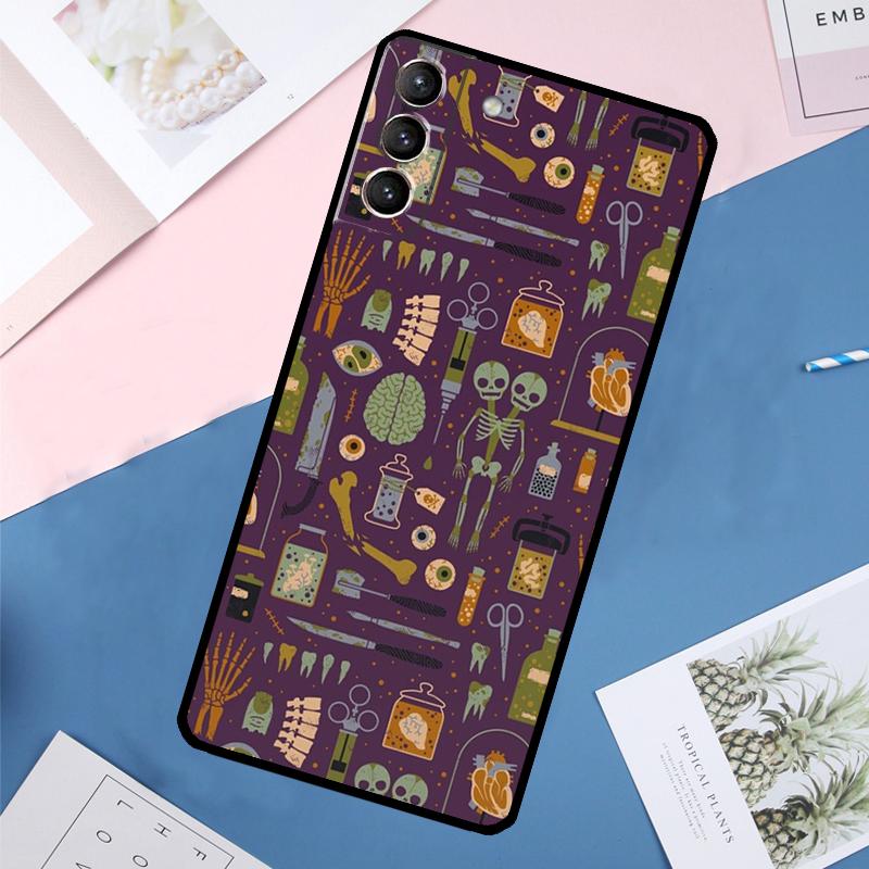 X-Ray Veterinary Medicine Case For Samsung Galaxy S25 Ultra S21 S22 S24 S23 Ultra S9 S10 Plus S21 FE S25 FE Back Cover
