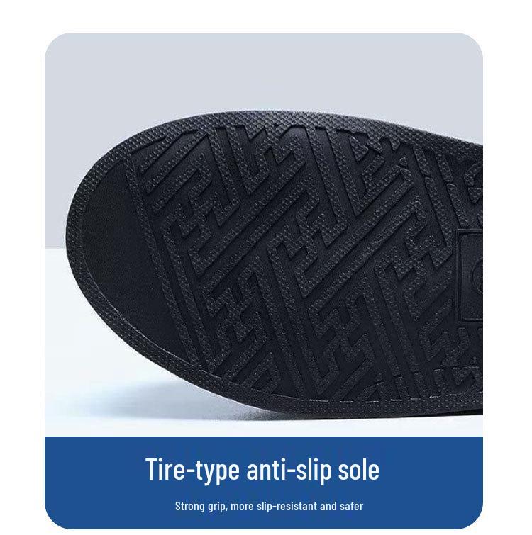 Hohe Wasserdichte Rutschfeste Überschuhe: Langlebig, sanddicht und schneesicher für den Außenbereich für Männer und Frauen