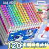 120-Color Waterproof Acrylic Markers Set for Students & Kids – Opaque, Washable, Perfect for Art and Drawing In Elementary School