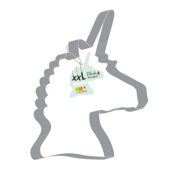 XXL Stainless Steel Pastry Cutter - Unicorn