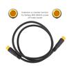 Electric Bicycle Extension Cable Electric Bike Brake 3Pin Extension Cable Modification Accessory for BafangMale to Male