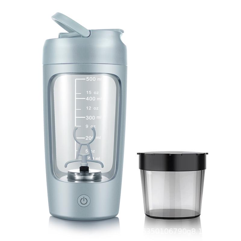 Elektrischer Tragbarer Protein-Shake-Becher - Automatisches Mischen und Wiederaufladbar