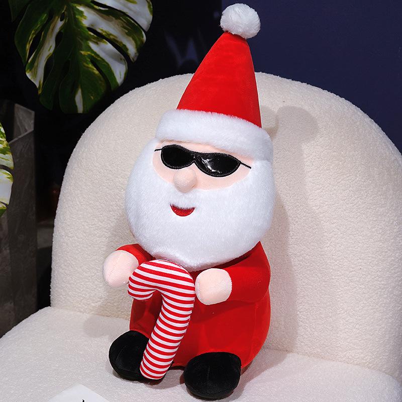 Cross-border Cute Santa Claus Plush Doll - Christmas Children's Ornament