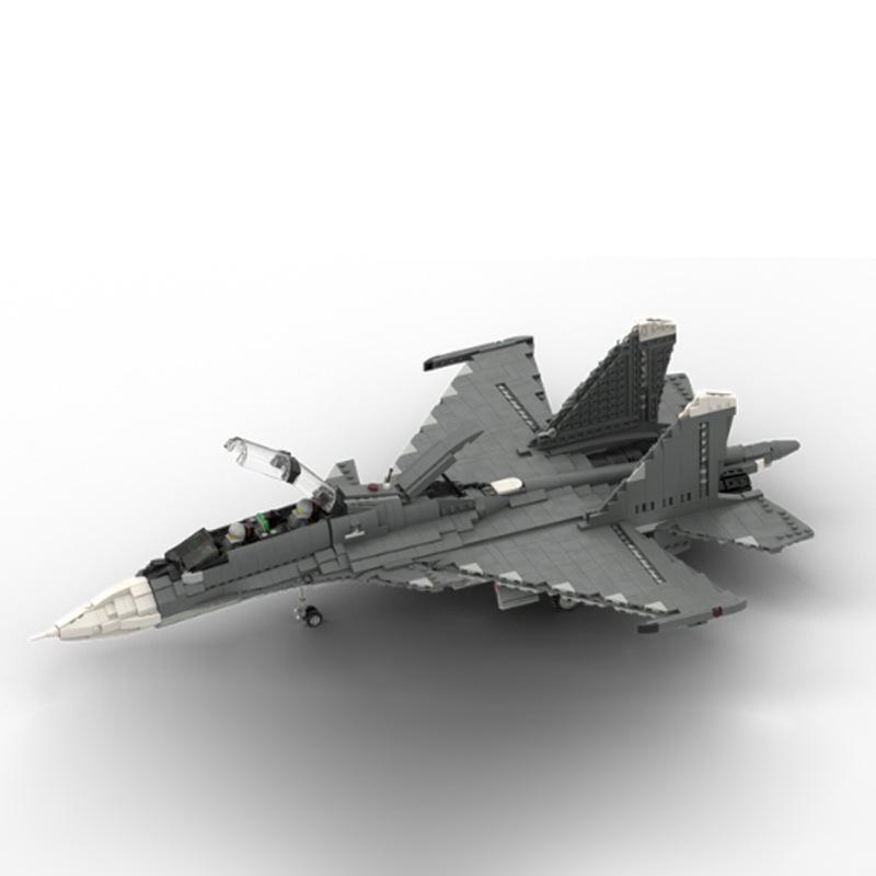 Платиновый Кирпич MOC-101051-1 Модель Истребителя Су-30СМ - 1:35 Масштаб