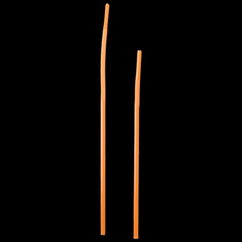 WS Disposable Colored Bent Drinking Straws, 5000-Count