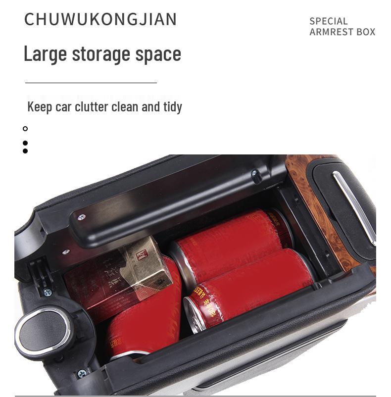 Chevrolet Aveo 24 Model Armrest Storage Box