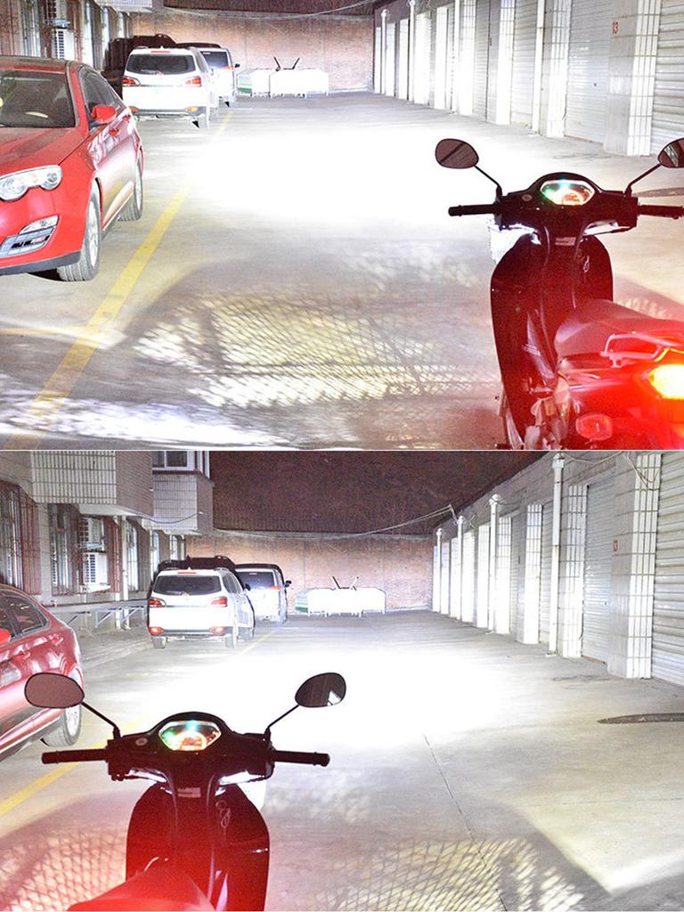 1 Set H4 9003 HB2 Hi-Lo Beam Car LED Headlight Bulbs 25W + 25W 4400LM 6000K Auto Motorcycle Car Headlamp Fog Light Bulb DC 12V